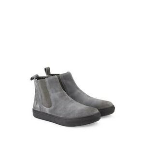 Reserved Footwear Mens Suede Chelsea Boot Gray